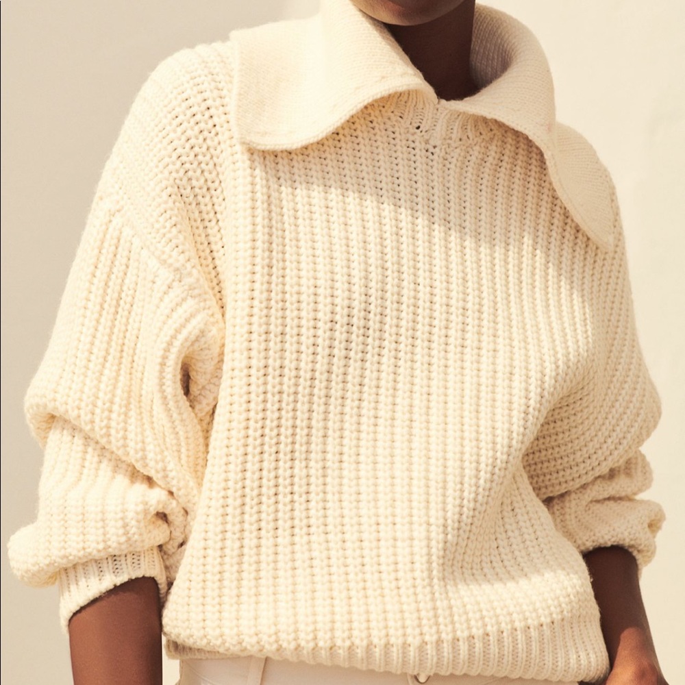 Chunky Collared Sweater